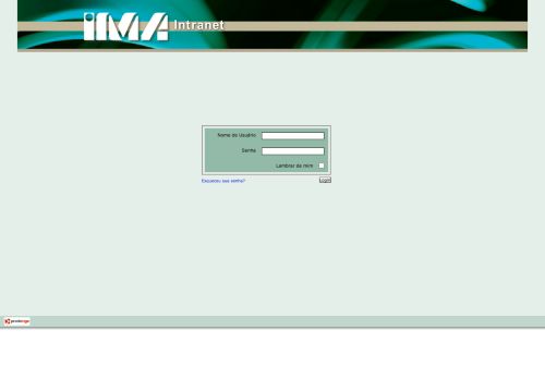 
                            4. INTRANET IMA - Login