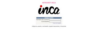 
                            5. Intranet INCA