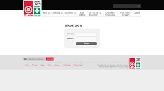 
                            2. Intranet Log In - St John Ambulance Australia (VIC) INC - Saving Lives ...