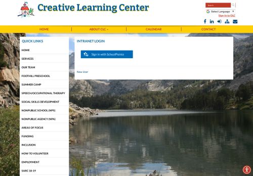 
                            9. Intranet Login - Creative Learning Center