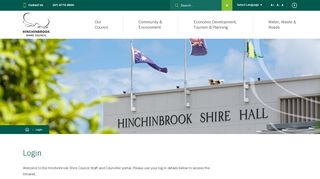 
                            8. Intranet Login - Hinchinbrook Shire Council