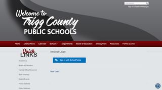 
                            12. Intranet Login - Trigg County Public Schools