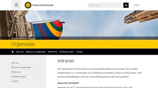 
                            12. Intranet - Organisatie - Universiteit Utrecht