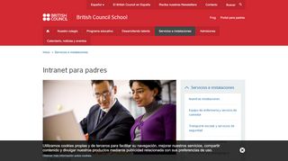 
                            2. Intranet para padres | British Council