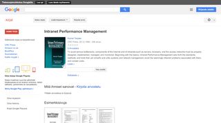 
                            8. Intranet Performance Management