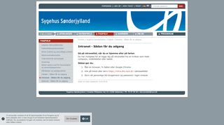 
                            5. Intranet - Sådan får du adgang // Sygehus Sønderjylland