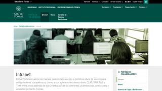 
                            2. Intranet - Santo Tomás