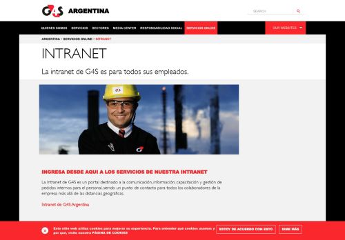 
                            10. INTRANET | SERVICIOS ONLINE | Argentina - G4S Argentina