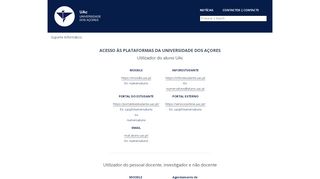 
                            11. Intranet | Universidade dos Açores