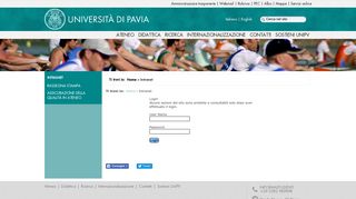 
                            6. Intranet - Università degli studi di Pavia