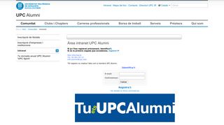 
                            3. Intranet — UPC Alumni — UPC. Universitat Politècnica de Catalunya