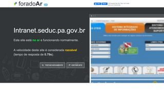 
                            4. Intranet.seduc.pa.gov.br está Fora do Ar?