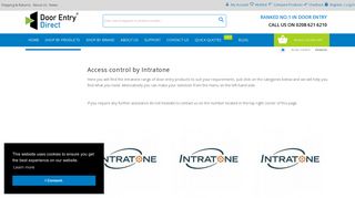 
                            12. Intratone Internet based door entry systems - Door Entry Direct