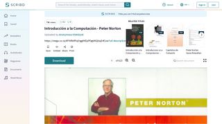 
                            10. Introducción a la Computación - Peter Norton - Scribd