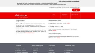
                            3. Introducer Internet - Santander for Intermediaries - Santander UK