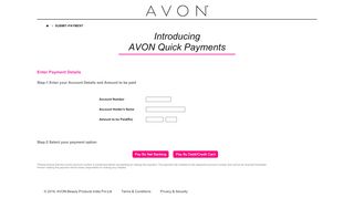 
                            12. Introducing AVON Quick Payments - AVON INDIA