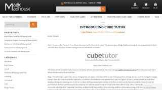 
                            13. Introducing Cube Tutor | Magic Madhouse Articles