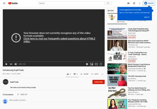 
                            5. Introducing DupliTrade - YouTube