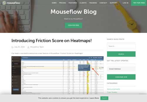 
                            5. Introducing Friction Score on Heatmaps! - Blog ... - Mouseflow