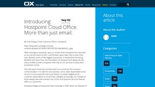 
                            8. Introducing Hostpoint Cloud Office. More than just email. | Open ...