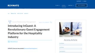 
                            1. Introducing InGuest: A Revolutionary Guest Engagement ... - Revinate