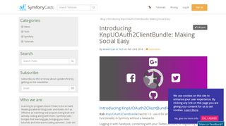 
                            4. Introducing KnpUOAuth2ClientBundle: Making Social Easy ...