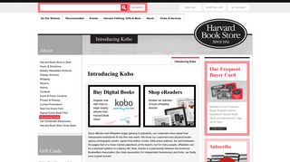
                            8. Introducing Kobo - About - Harvard Book Store