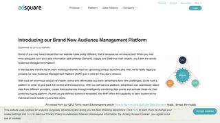 
                            2. Introducing our Brand New Audience Management Platform | adsquare