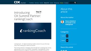 
                            13. Introducing OX Summit Partner: rankingCoach | Open-Xchange