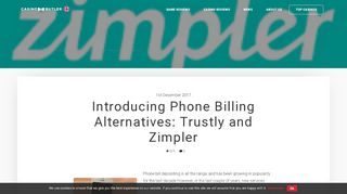 
                            8. Introducing Phone Billing Alternatives: Trustly and Zimpler