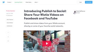 
                            11. Introducing Publish to Social: Share Your Wistia Videos on Facebook ...