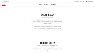 
                            9. Introducing SNKRS Stash. Nike⁠+ SNKRS