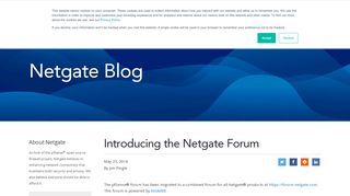 
                            3. Introducing the Netgate Forum