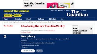 
                            3. Introducing the new Guardian Weekly | Media | The Guardian