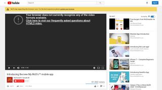
                            10. Introducing the new My McD's™ mobile app - YouTube