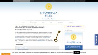 
                            8. Introducing the Shambhala Account | Shambhala Times Community ...