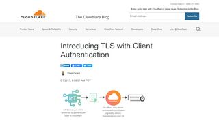 
                            12. Introducing TLS with Client Authentication - The Cloudflare Blog