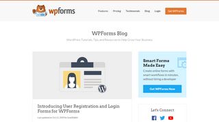 
                            2. Introducing User Registration and Login Forms for WPForms