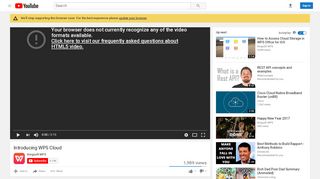 
                            6. Introducing WPS Cloud - YouTube