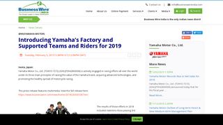 
                            8. Introducing Yamaha's Factory and Supported Teams and Riders for ...