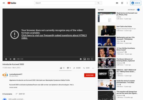 
                            10. Introductie Kurzweil 3000 - YouTube