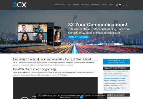 
                            6. Introductie tot de 3CX Web client. Alles over de beschikbare functies!