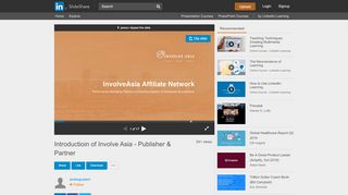 
                            13. Introductioin of Involve Asia - Publisher & Partner - SlideShare