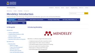 
                            12. Introduction - Mendeley - Guides at University of Western ...