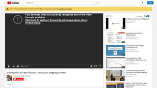 
                            6. Introduction to Atlas Rubicon Curriculum Mapping System - YouTube