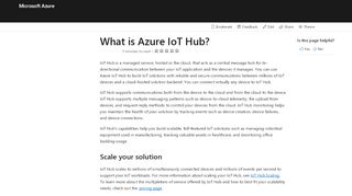 
                            7. Introduction to Azure IoT Hub | Microsoft Docs