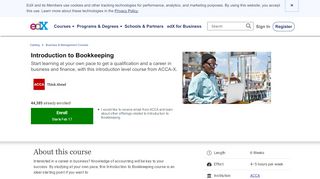 
                            7. Introduction to Bookkeeping Schools and Partners: ACCA ... - edX