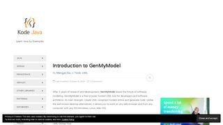 
                            5. Introduction to GenMyModel | Kode Java