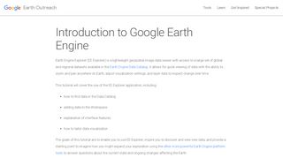
                            6. Introduction to Google Earth Engine – Google Earth Outreach