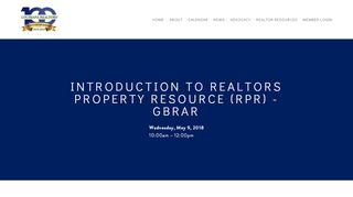 
                            7. Introduction to REALTORS Property Resource (RPR) - GBRAR — LA ...